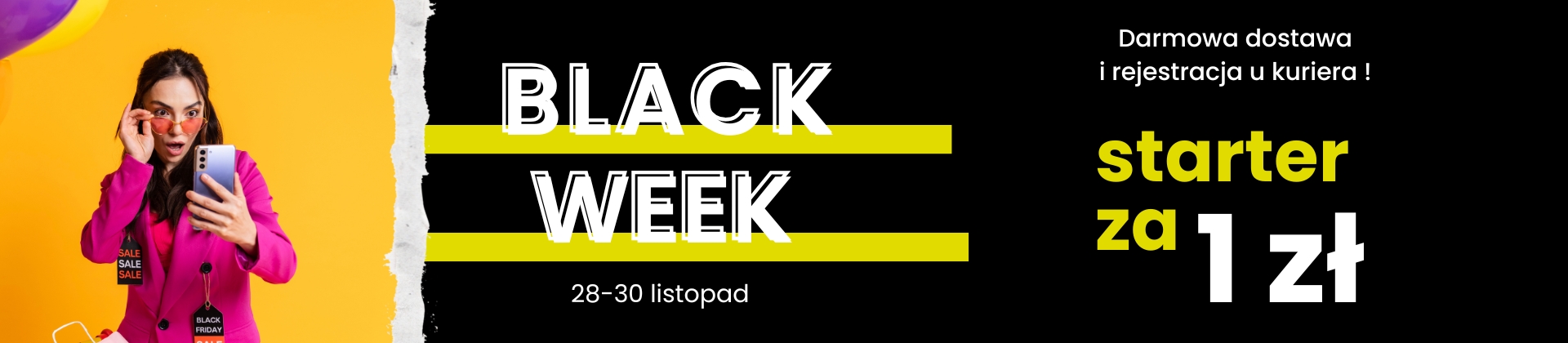 MOBILNY telegrosik - zamów numer z dostawą i rejestracją u kuriera tylko za 1 zł w dniach 28-30 listopada 2025 r.